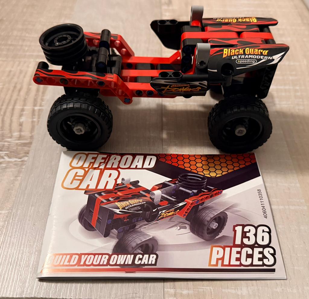 Speelgoed: Gearbox "Black Guard" Off Road Car Bouwset, Ophalen of Verzenden, Zo goed als nieuw, Overige merken