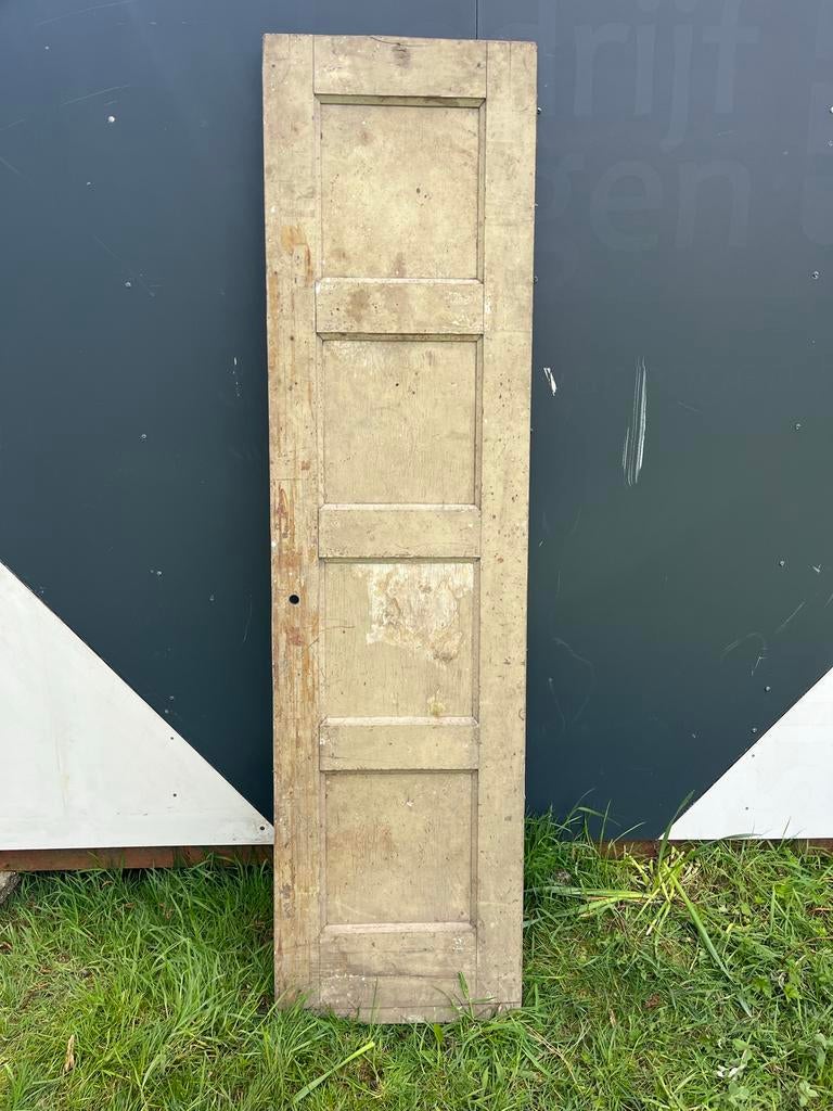 Originele bedstee deur jaren '20 met oude verf, Ophalen