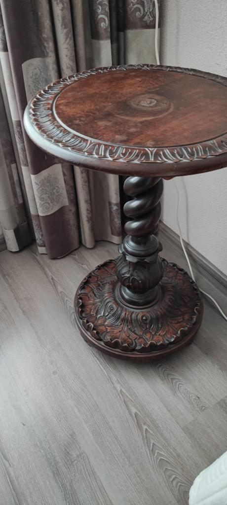 Antieke bijzettafel, Ophalen of Verzenden