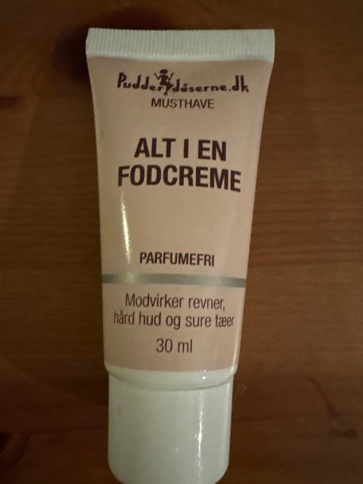 Nieuwe PudderJaserne.dk Alles-in-één Voetcrème 30ml