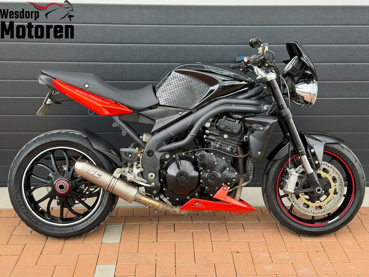 TRIUMPH SPEED TRIPLE 1050 SC Project Leuke Motor, Motorrijbewijs A, Bedrijf, 1050 cc, Meer dan 35 kW