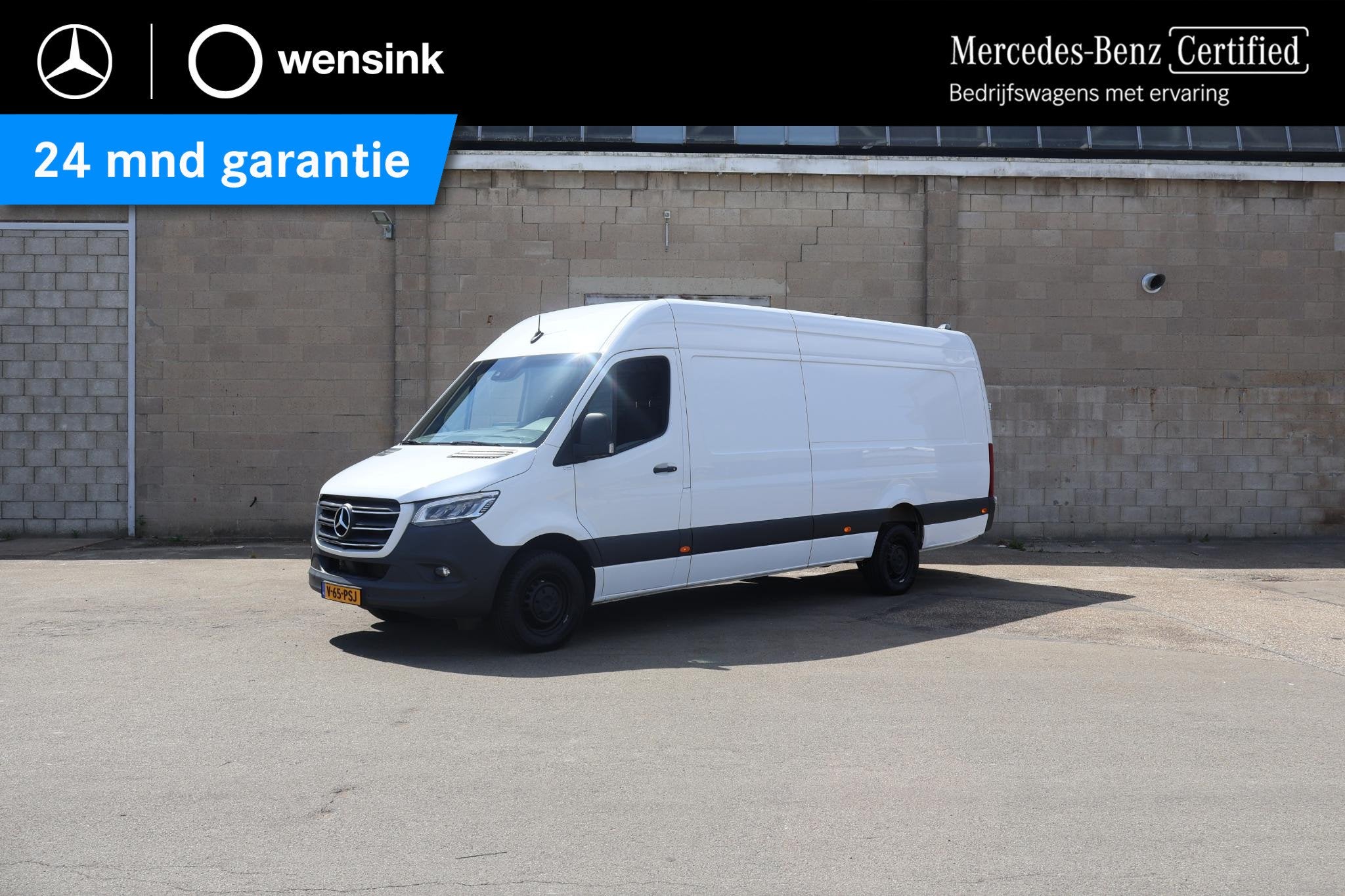 Mercedes-Benz Sprinter 319 CDI | AUT. | L4 H2 | Pro | Achter, Auto's, Bestelauto's, Bedrijf, Te koop, 360° camera, ABS, Achteruitrijcamera
