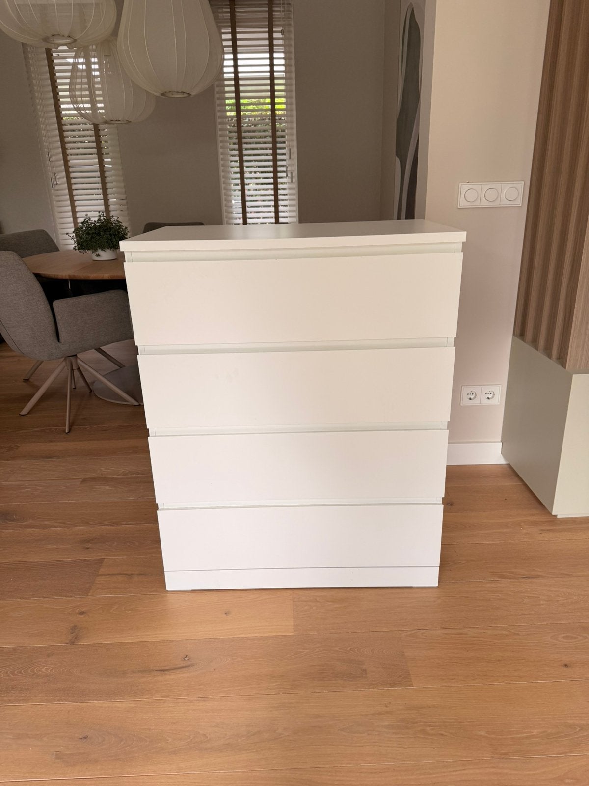 IKEA MALM kast 4 lades, Huis en Inrichting, Kasten | Ladekasten, Ophalen, 50 tot 100 cm, 3 of 4 laden, Minder dan 100 cm