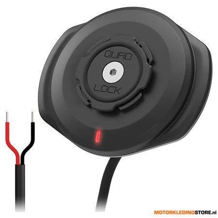 Quad Lock Wireless Charging Head Waterproof V2, Zwart, Ophalen of Verzenden, Nieuw met kaartje