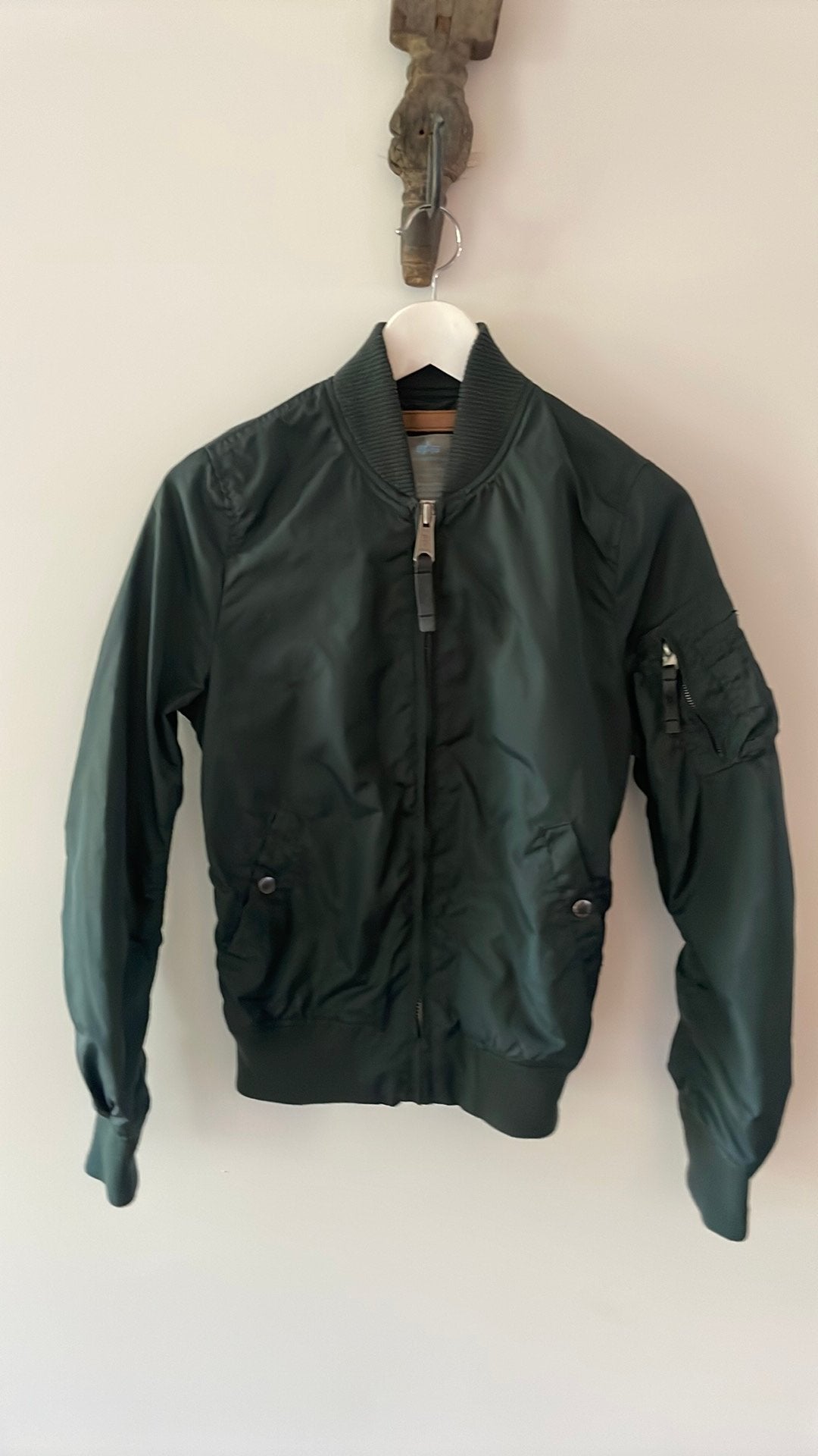 Tof bomber jack van Alpha Industries, Ophalen of Verzenden, Maat 46 (S) of kleiner, Groen
