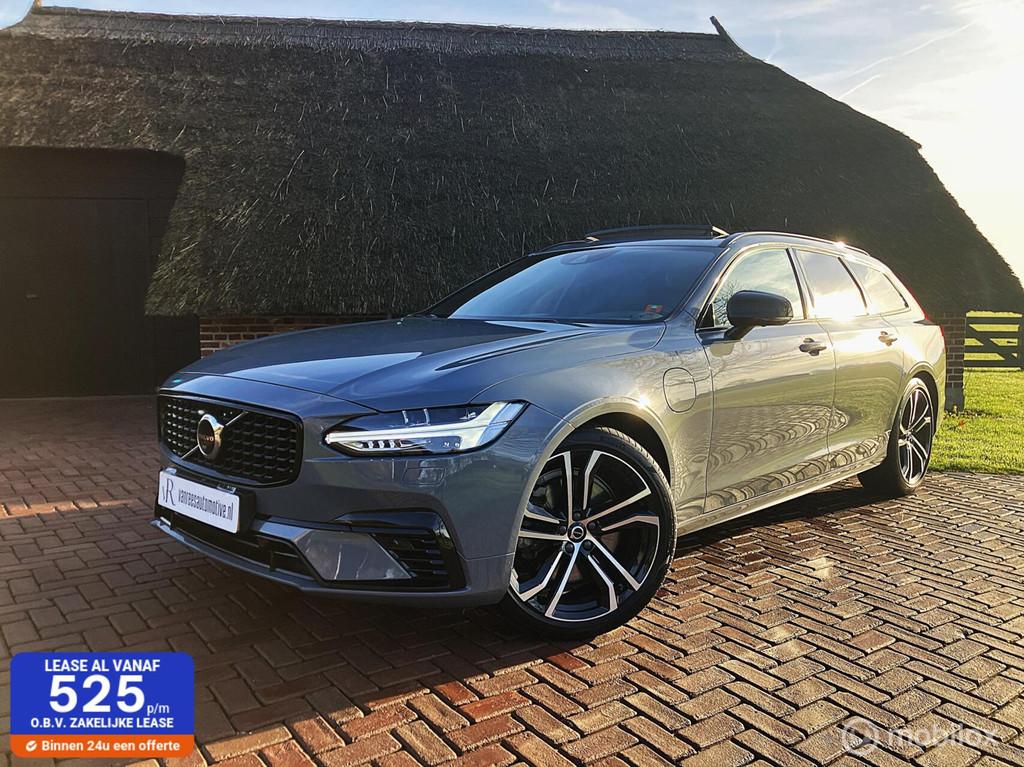 Volvo V90 T6 AWD R-Design Led/Luchtvering/Harman Kardon/Pano, Euro 6, 4 cilinders, 1969 cc, Leder
