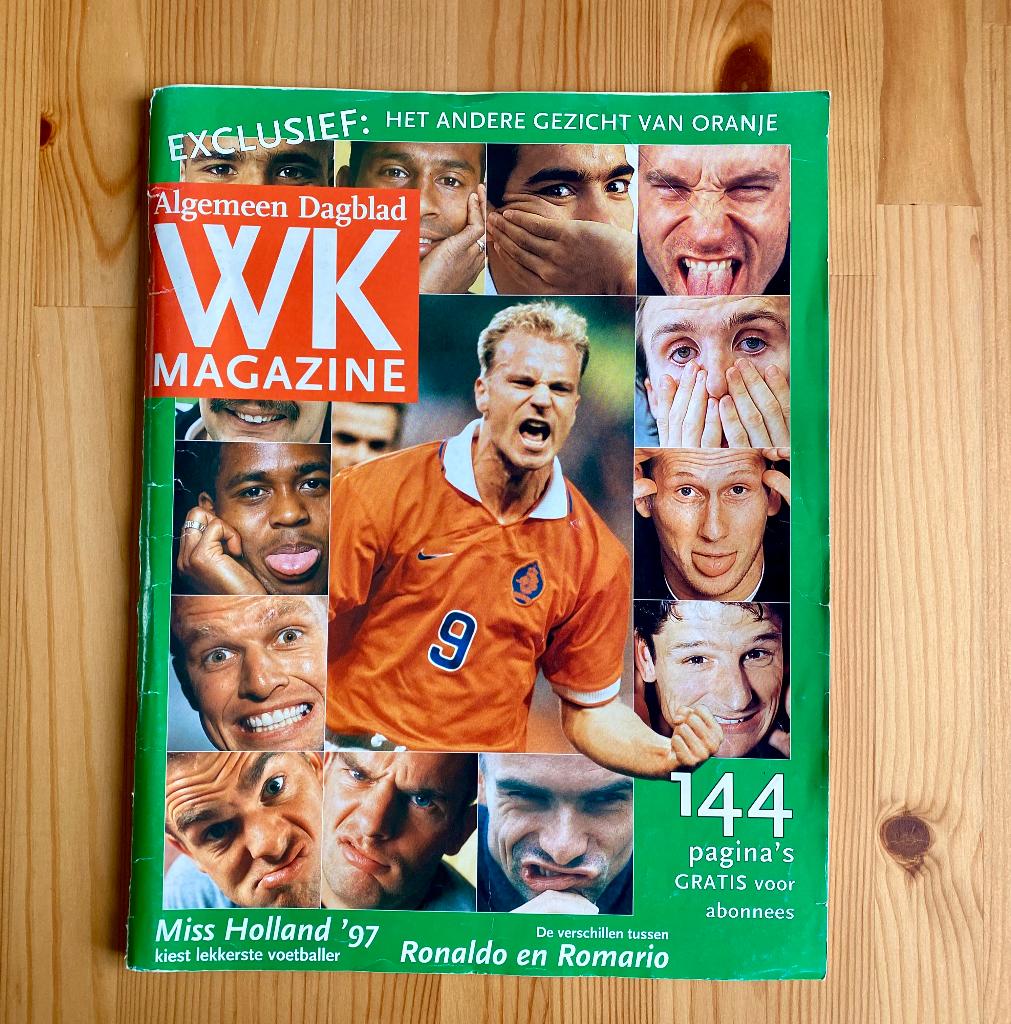 Voetbalmagazine WK ‘ 97, Ophalen of Verzenden, 1980 tot heden, Nederland, Tijdschrift