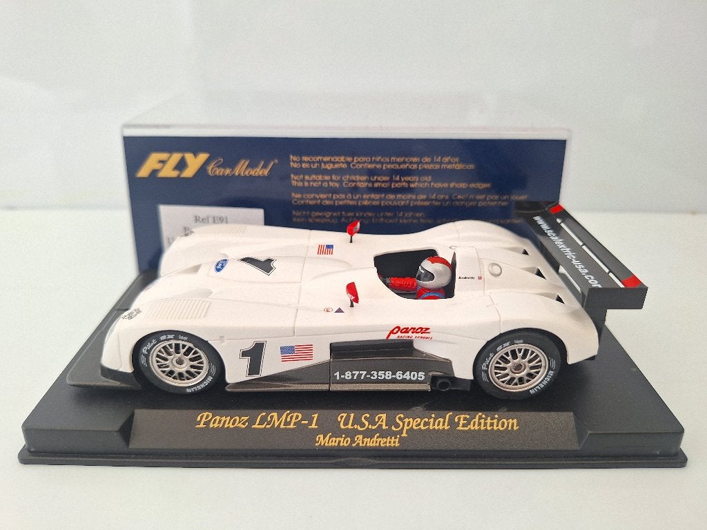 Fly E-91 Panoz LMP-1 USA Special Edition Mario Andretti, Overige merken, Racebaan, Fly, Nieuw