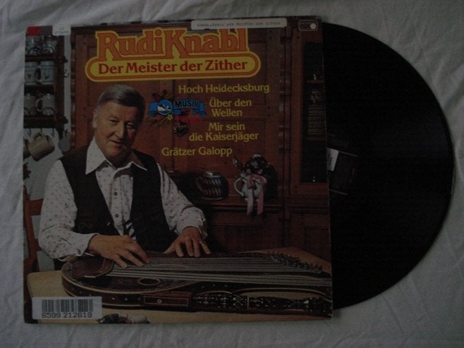 Rudi Knabl - Der Meister der Zither, LP, Gebruikt, Ophalen of Verzenden, 12 inch