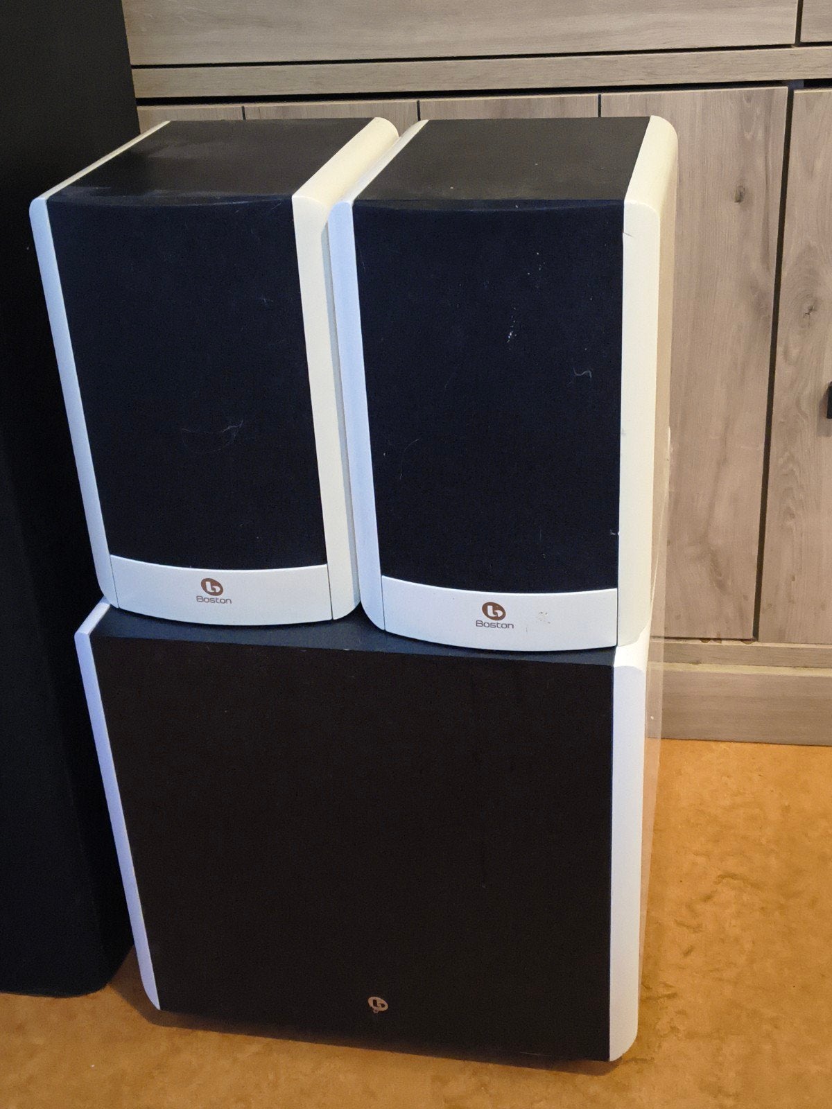 2x Boston Acoustics A25 1x Boston Acoustics ASW 250 actieve, Ophalen, Subwoofer, Overige merken