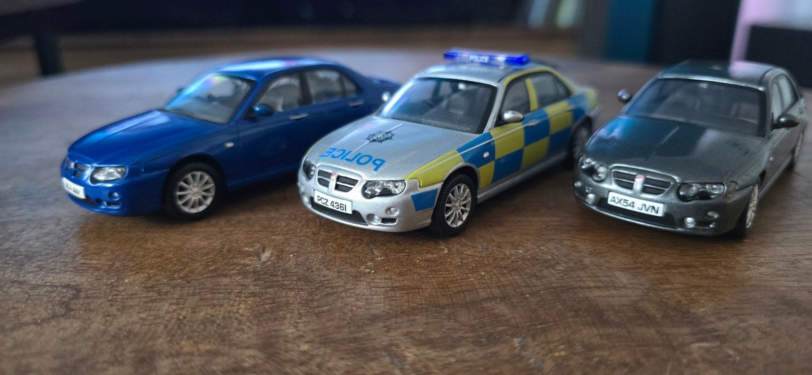 Set van 3 MG ZT modelauto's, Ophalen of Verzenden, Gebruikt