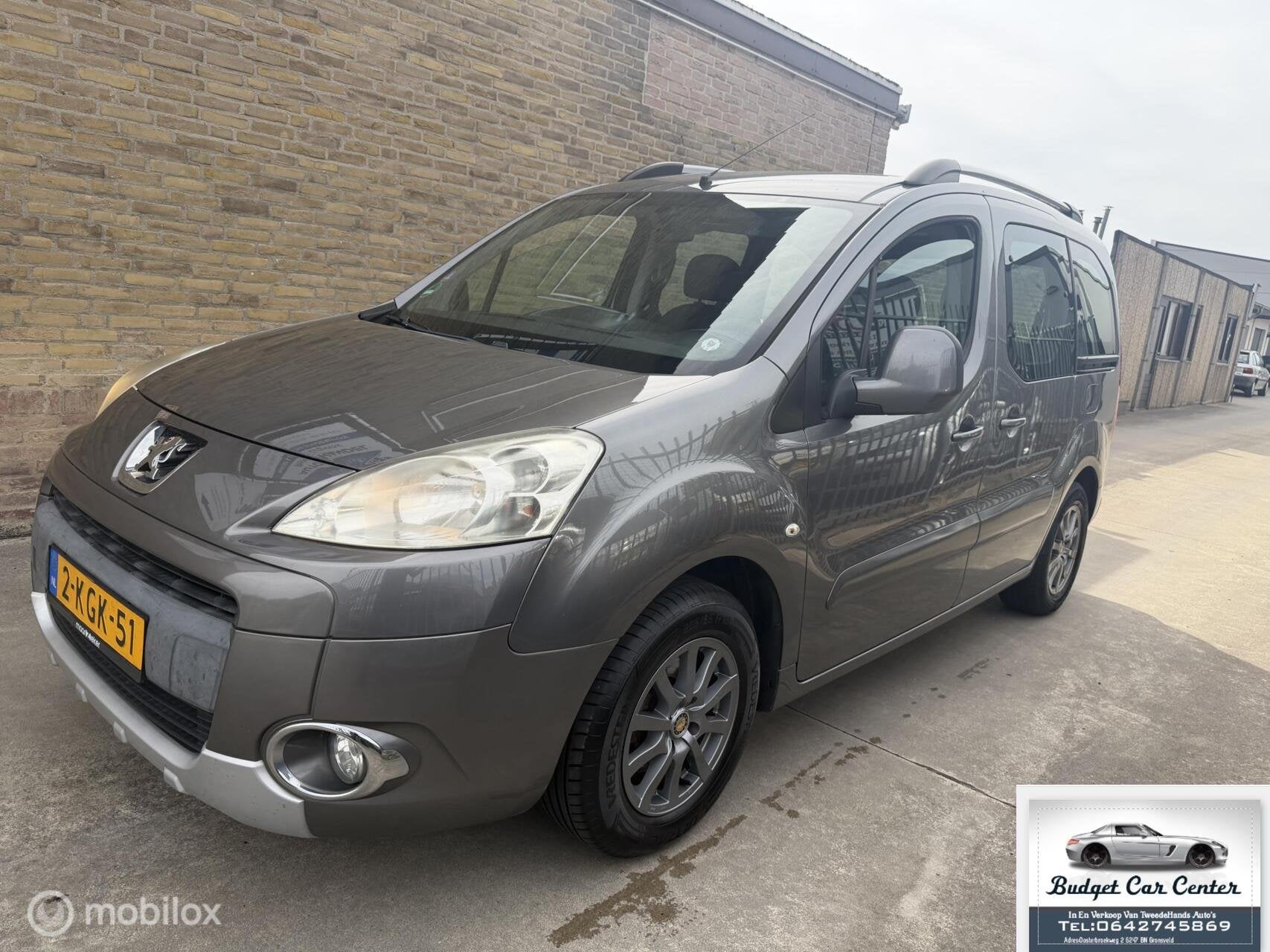 Peugeot Partner Tepee 1.6 VTi XT, Auto's, Voorwielaandrijving, 1380 kg, Gebruikt, 4 cilinders