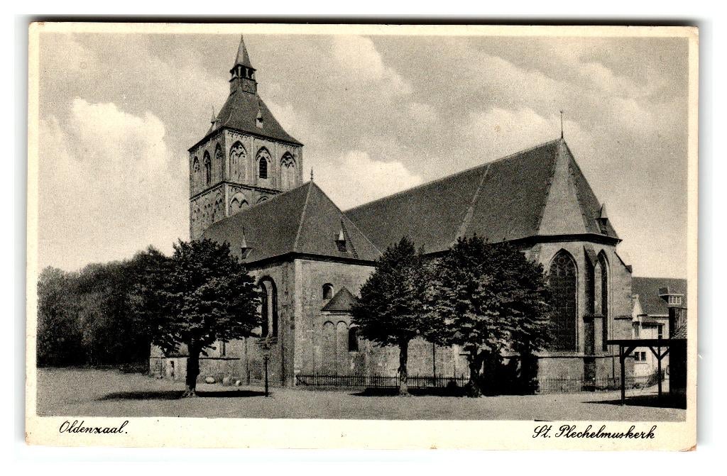 Oldenzaal, St. Plechelmuskerk, Verzenden, 1940 tot 1960, Ongelopen, Overijssel