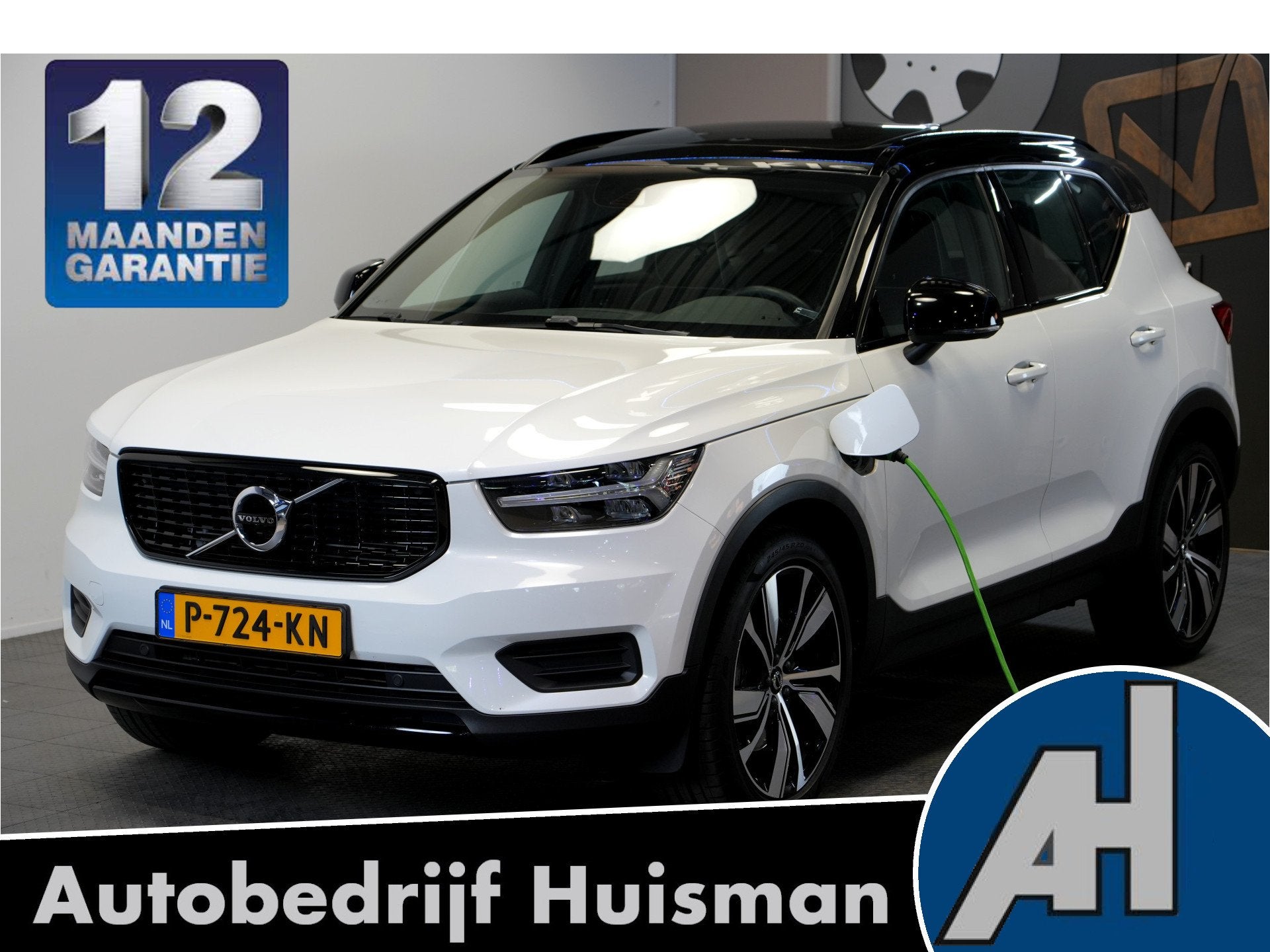 Volvo XC40 1.5 T4 155kW/211pk DCT7 Recharge R-Design PANORAM, Met garantie (alle), Wit, Hybride Elektrisch/Benzine, 3 cilinders