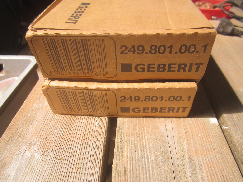 geberit hulpsets opruiming, Doe-het-zelf en Verbouw, Sanitair, Ophalen of Verzenden, Nieuw, Chroom, Toilet