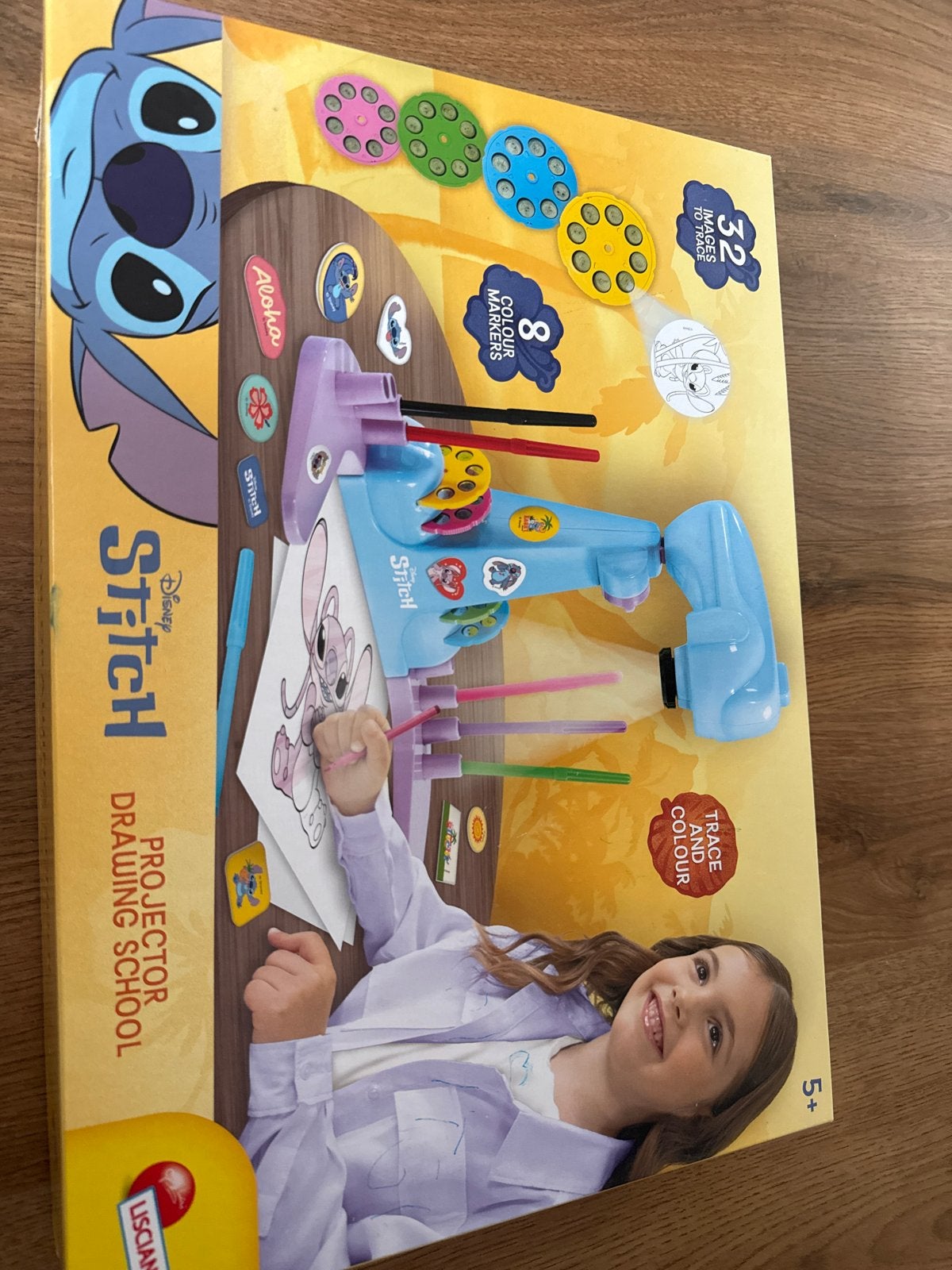 Disney Stitch Projector Drawing School Tekenset, Verzenden, Zo goed als nieuw, Knutselen, Met licht