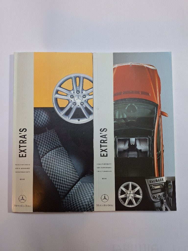 Mercedes Benz handboekje accessoires personen autos, Ophalen of Verzenden, Nieuw, Mercedes