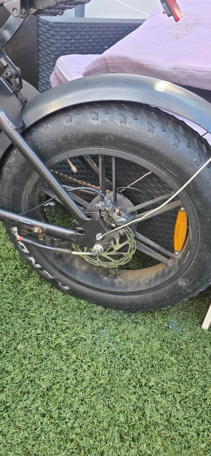 fatbike motor rode kabel lees beschrijving, Fietsen en Brommers, Fietsaccessoires | Aanhangers en Karren, Ophalen
