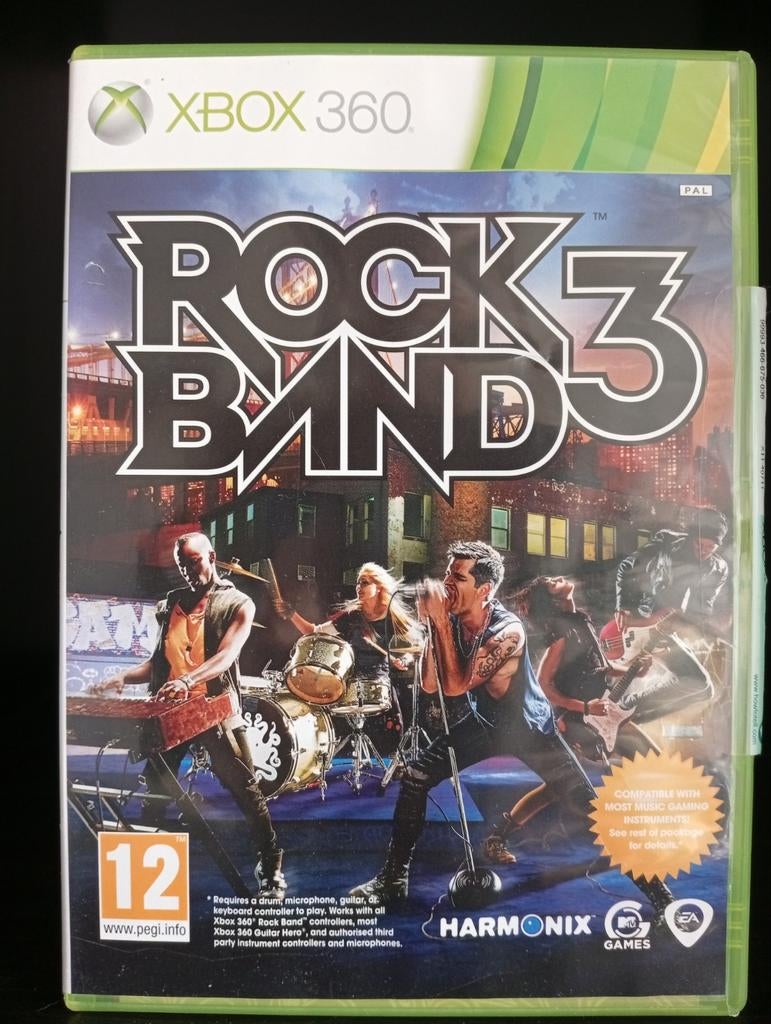 Rock Band 3 voor Xbox 360, Online, Muziek, Gebruikt, Ophalen of Verzenden