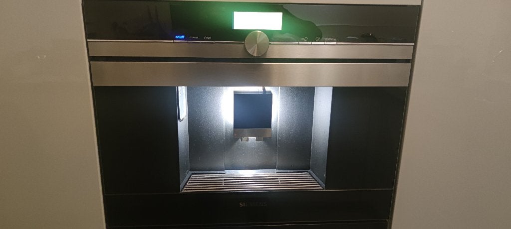 Siemens CT636LES1 Inbouw Koffiemachine, Witgoed en Apparatuur, Koffiezetapparaten, 10 kopjes of meer, Ophalen of Verzenden, Zo goed als nieuw