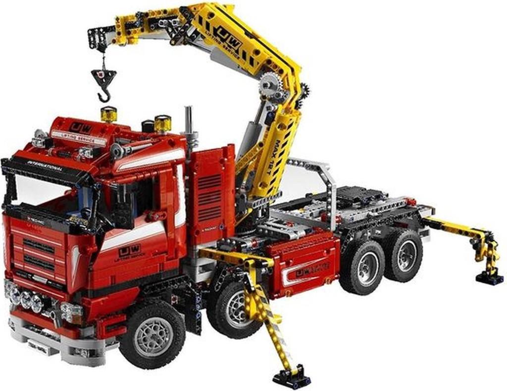 LEGO Technic Kraanwagen 8258 ZELDZAAM, Lego, Compleet, Ophalen of Verzenden, Zo goed als nieuw