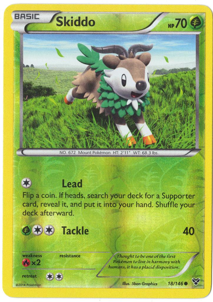 XY,  Skiddo [reverse] 18/146, Verzenden, Nieuw, Losse kaart