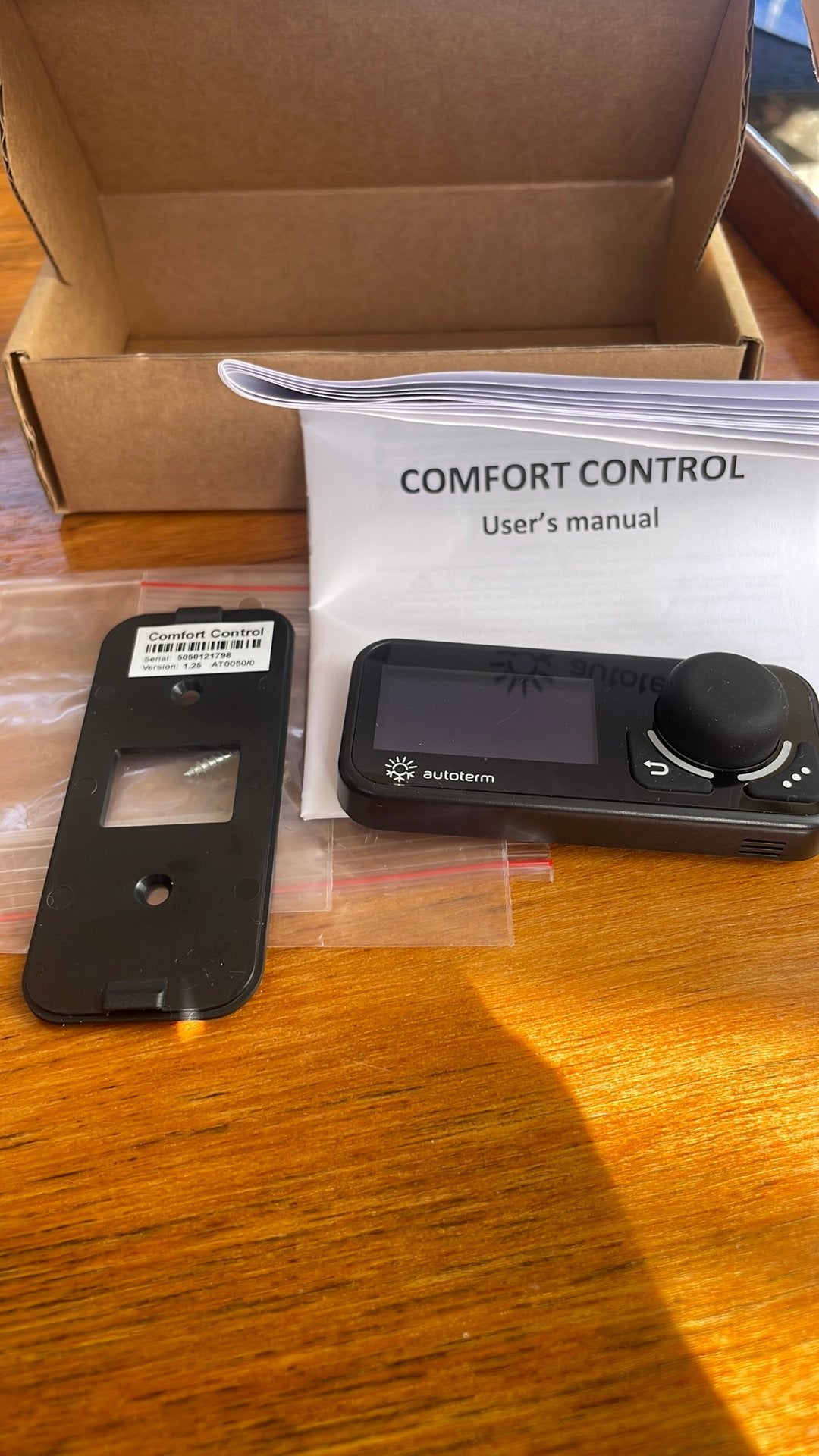 Autoterm comfort control, Ophalen of Verzenden, Zo goed als nieuw, Motor en Techniek, Zeilboot of Motorboot