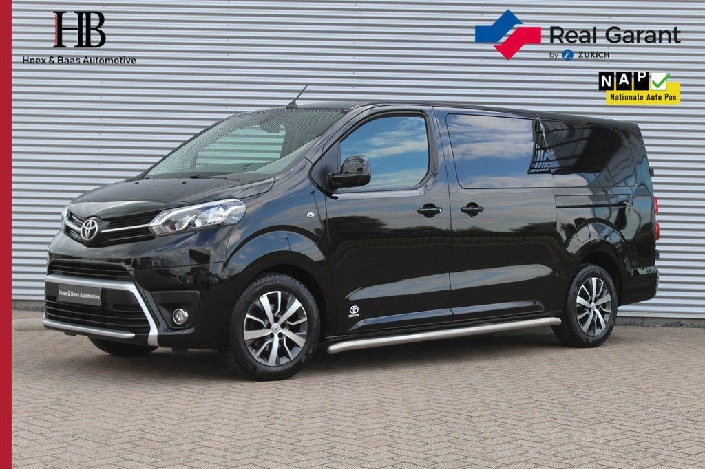 Toyota ProAce 2.0D L2H1 Dubbel cabine/ trekhaak/Navi/camera, Gebruikt, 4 cilinders, Origineel Nederlands, Bedrijf