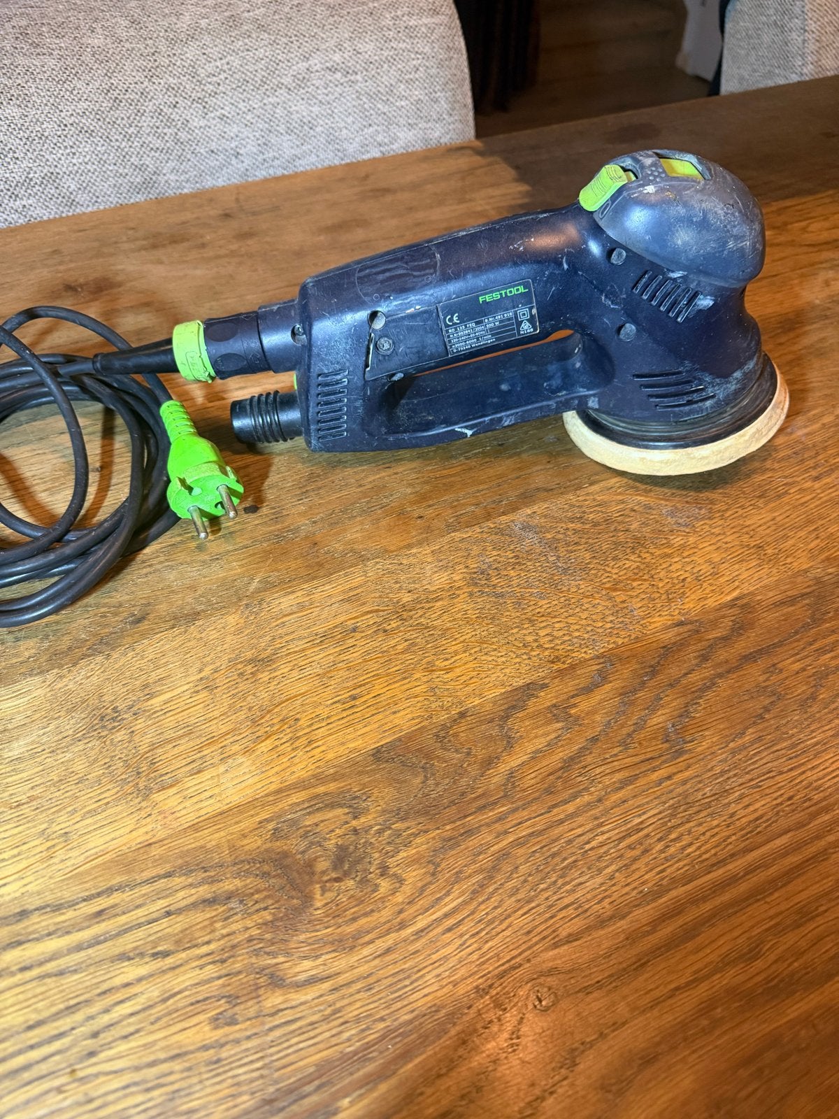Festool Rotex RO 125 FEQ Excentrische Schuurmachine, Doe-het-zelf en Verbouw, Gereedschap | Schuurmachines, Ophalen of Verzenden