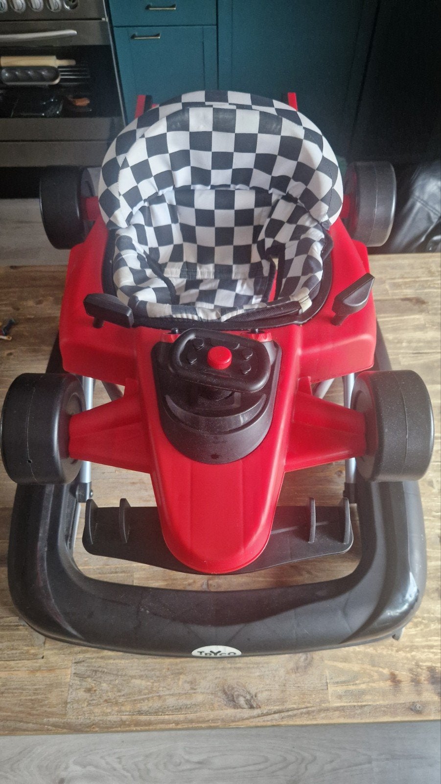 Loopstoel Racewagen Rood, Ophalen, Gebruikt