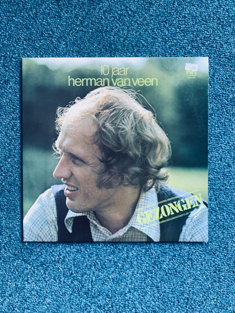 Herman van Veen - 10 Jaar Herman van Veen LP, Ophalen of Verzenden, Gebruikt, 12 inch, Levenslied of Smartlap