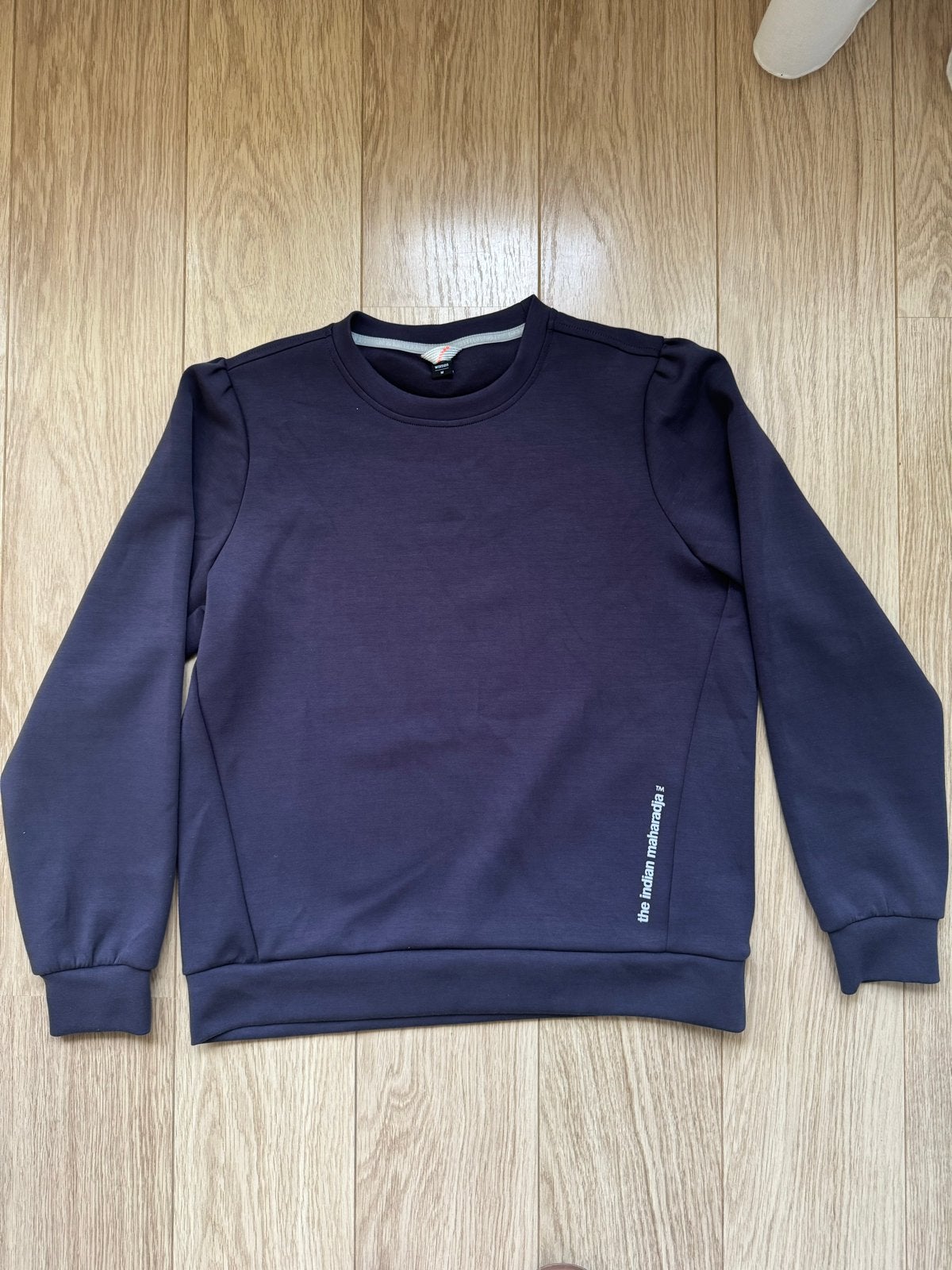 Donkerblauwe sweater The Indian Maharadja, Ophalen of Verzenden, Zo goed als nieuw, Maat 38/40 (M), Blauw
