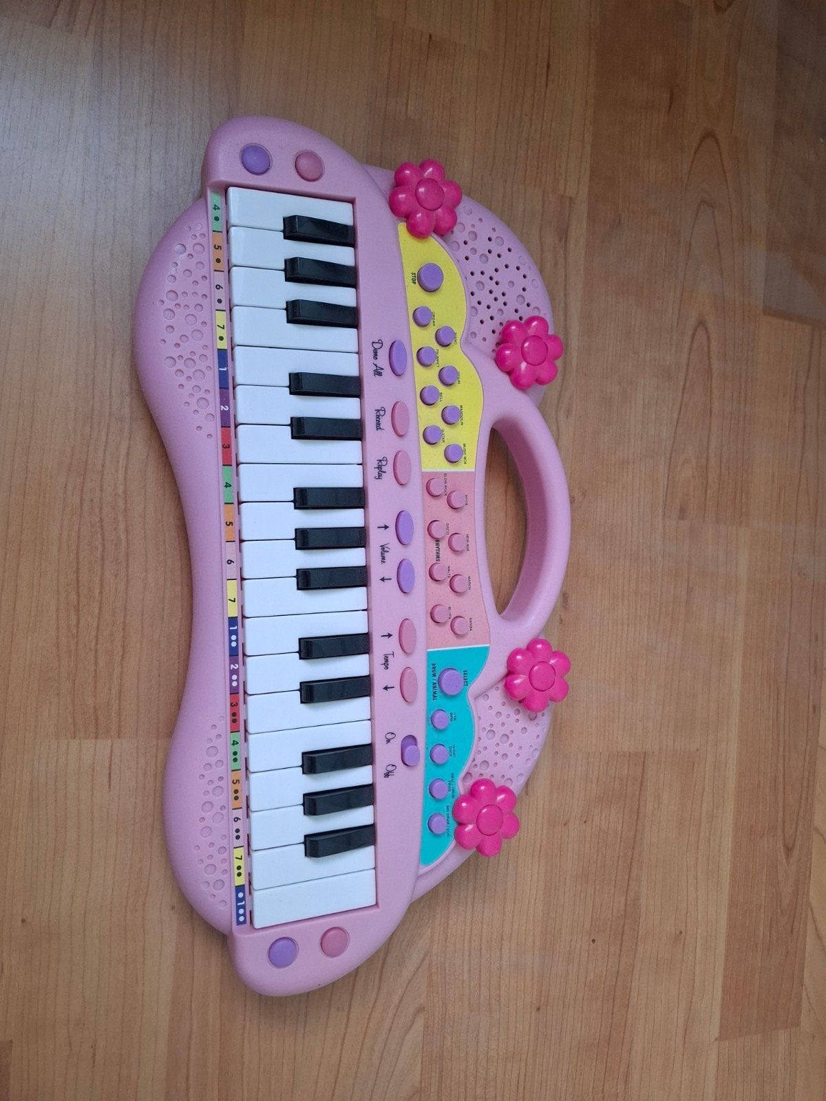 Roze speelgoed keyboard voor kinderen, Ophalen, Zo goed als nieuw, Overige aantallen, Overige merken