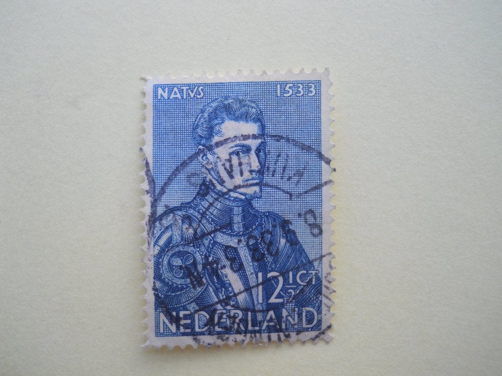 Nederland 1933 Herdenkingszegel Nvph.255 Rondstempel, Ophalen of Verzenden, T/m 1940, Gestempeld