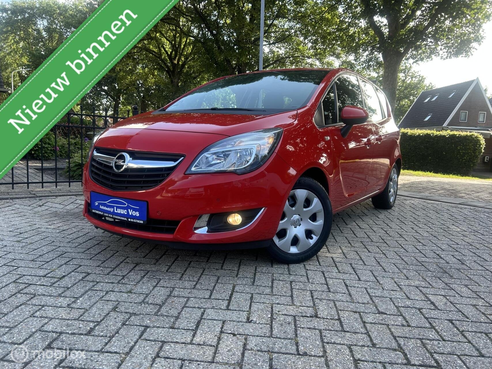 Opel Meriva 1.4 Turbo Cosmo, Airco Beurt, Remmen, Voorwielaandrijving, Stof, Gebruikt, Zwart