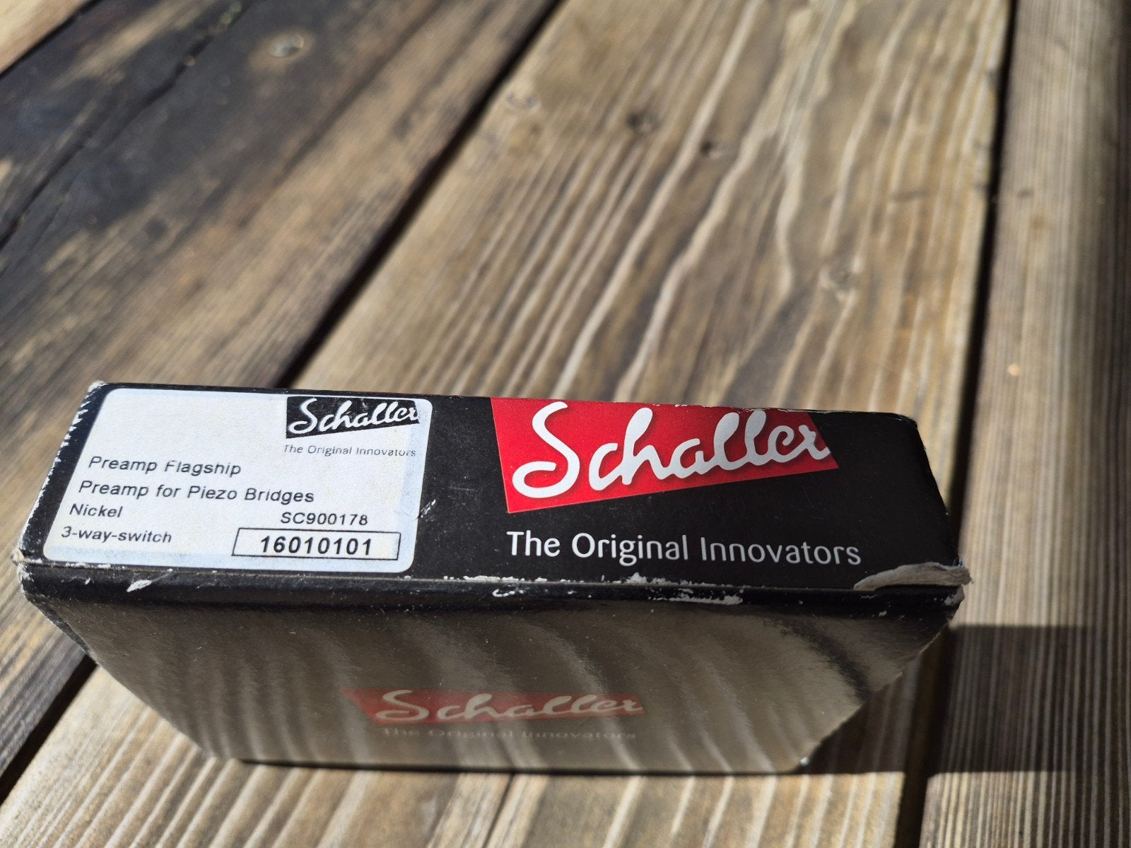 Schaller Flagship Piezo preamp, Ophalen of Verzenden, Nieuw, Elektrische gitaar