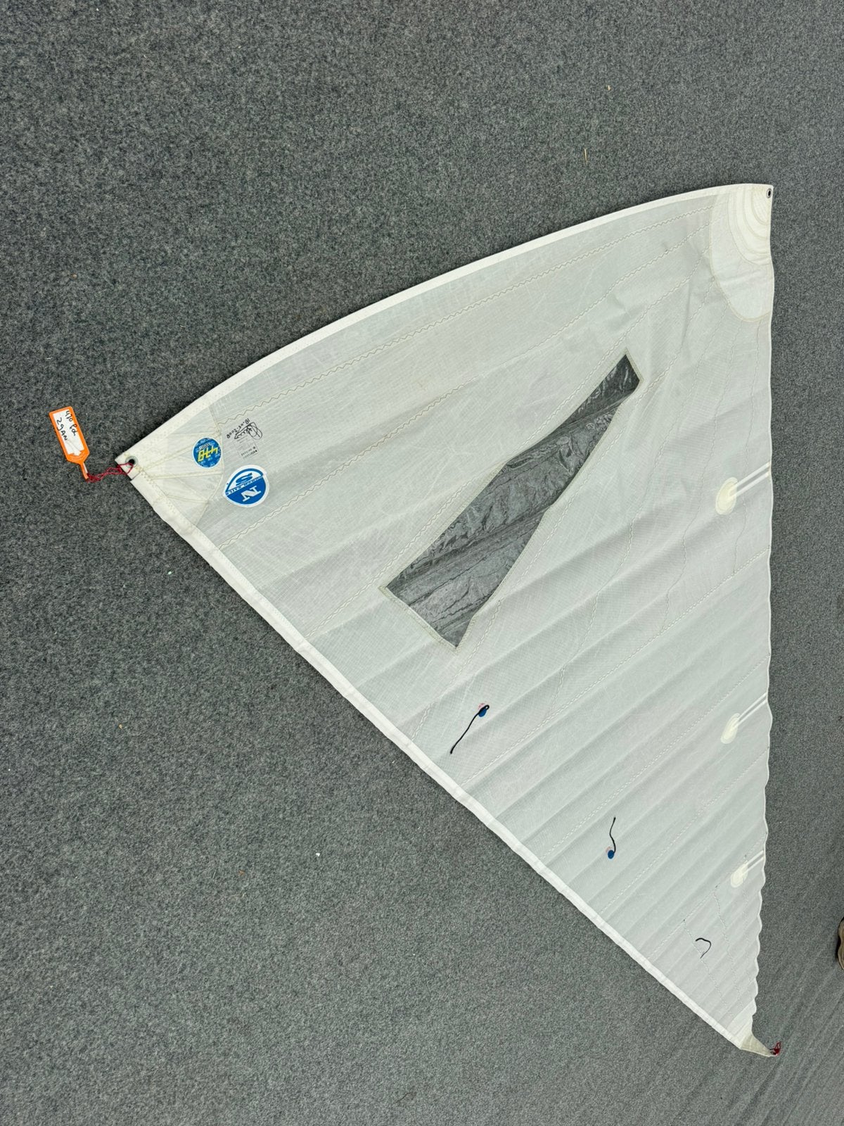 470 fok zo goed als nieuw, Watersport en Boten, Ophalen, Zo goed als nieuw, Genua of Fok, Minder dan 15 m²