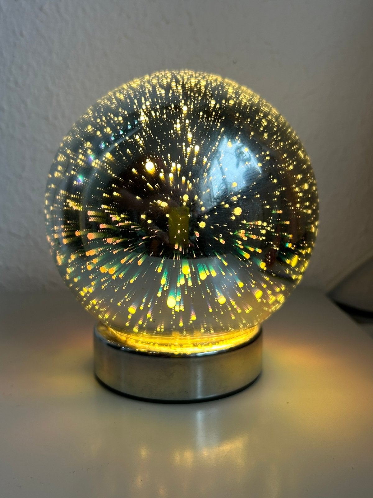 Lampje galaxy, Huis en Inrichting, Ophalen, Met schakelaar, Gebruikt, Meerkleurig