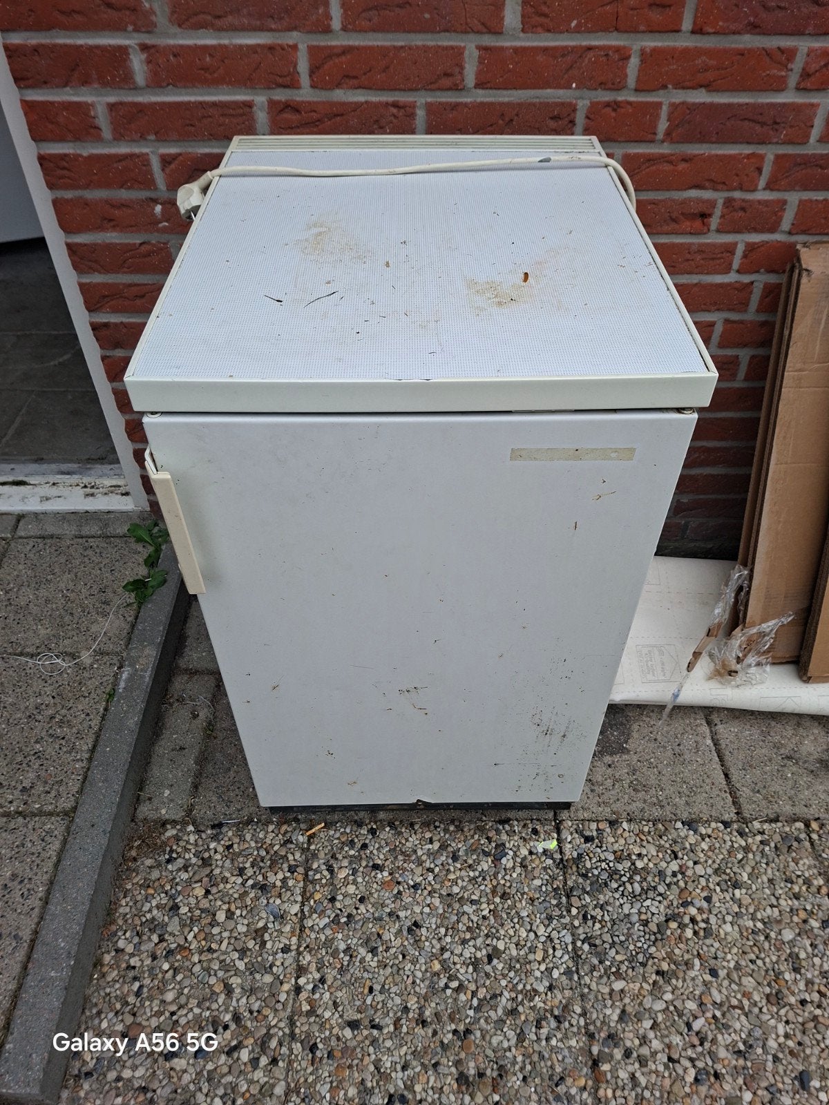 Gebruikte oude vriezer, Witgoed en Apparatuur, Ophalen, Gebruikt, Minder dan 60 cm