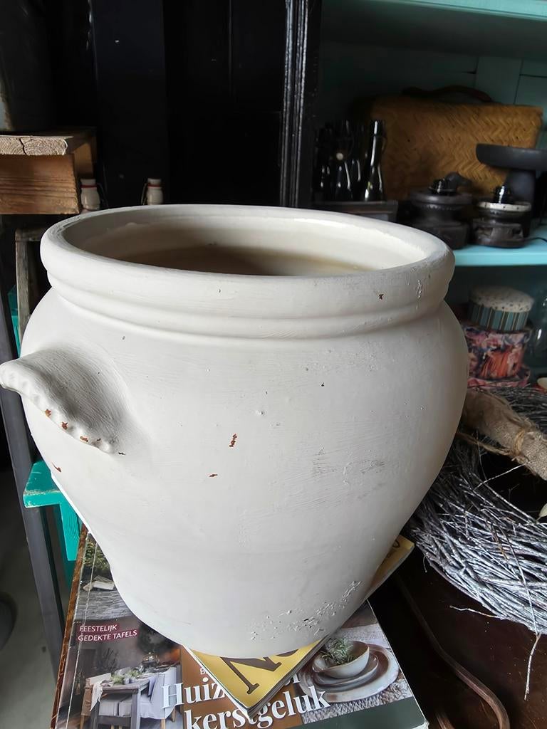 Grote brocante grespot, Antiek en Kunst, Curiosa en Brocante, Ophalen of Verzenden