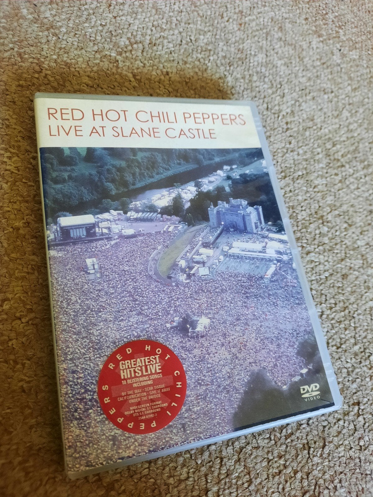 Red Hot Chili Peppers - Live at Slane Castle DVD, Engels, Alle leeftijden, Engels, Ophalen of Verzenden