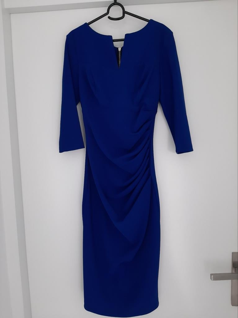 Diva catwalk jurk blauw S/M, Kleding | Dames, Jurken, Diva catwalk, Blauw, Ophalen of Verzenden, Zo goed als nieuw