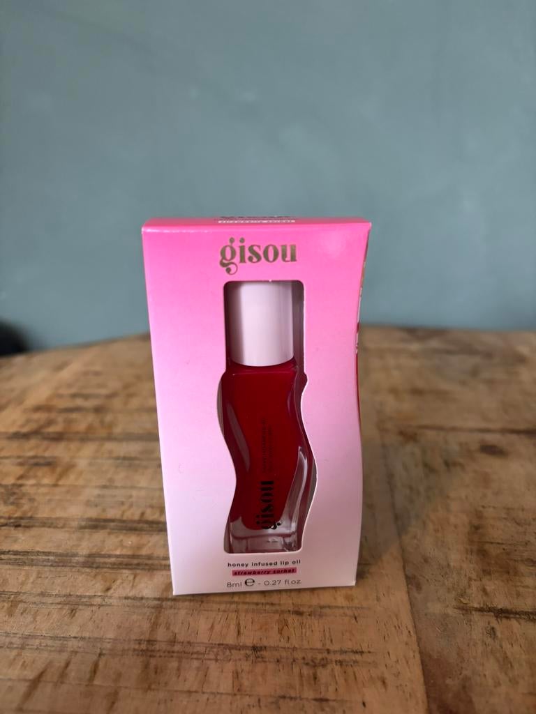 Gisou Honey infused lip oil, Ophalen of Verzenden, Nieuw, Roze, Lippen