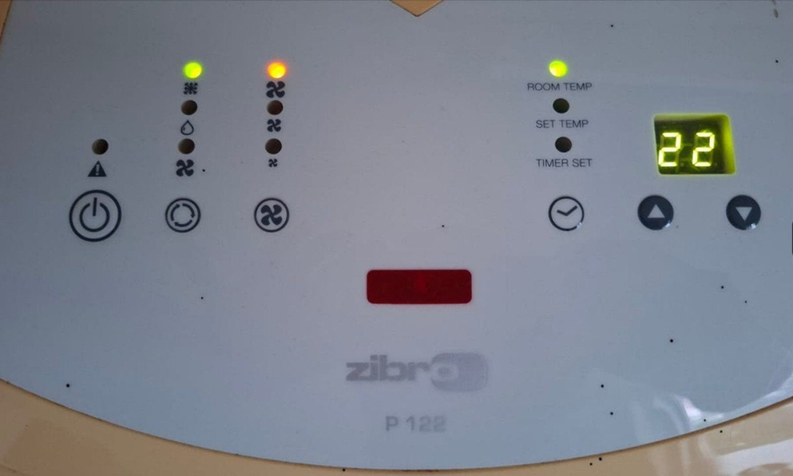 Zibro P122 Mobiele Airco - Koelen en Ontvochtigen, Witgoed en Apparatuur, Timer, Gebruikt, Minder dan 60 m³, 3 snelheden of meer