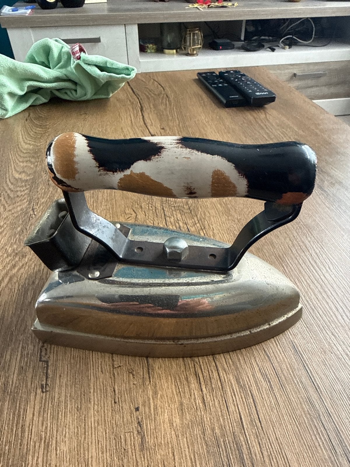 Vintage Strijkijzer - Decoratief Antiek Stuk merk inventum, Antiek en Kunst, Ophalen