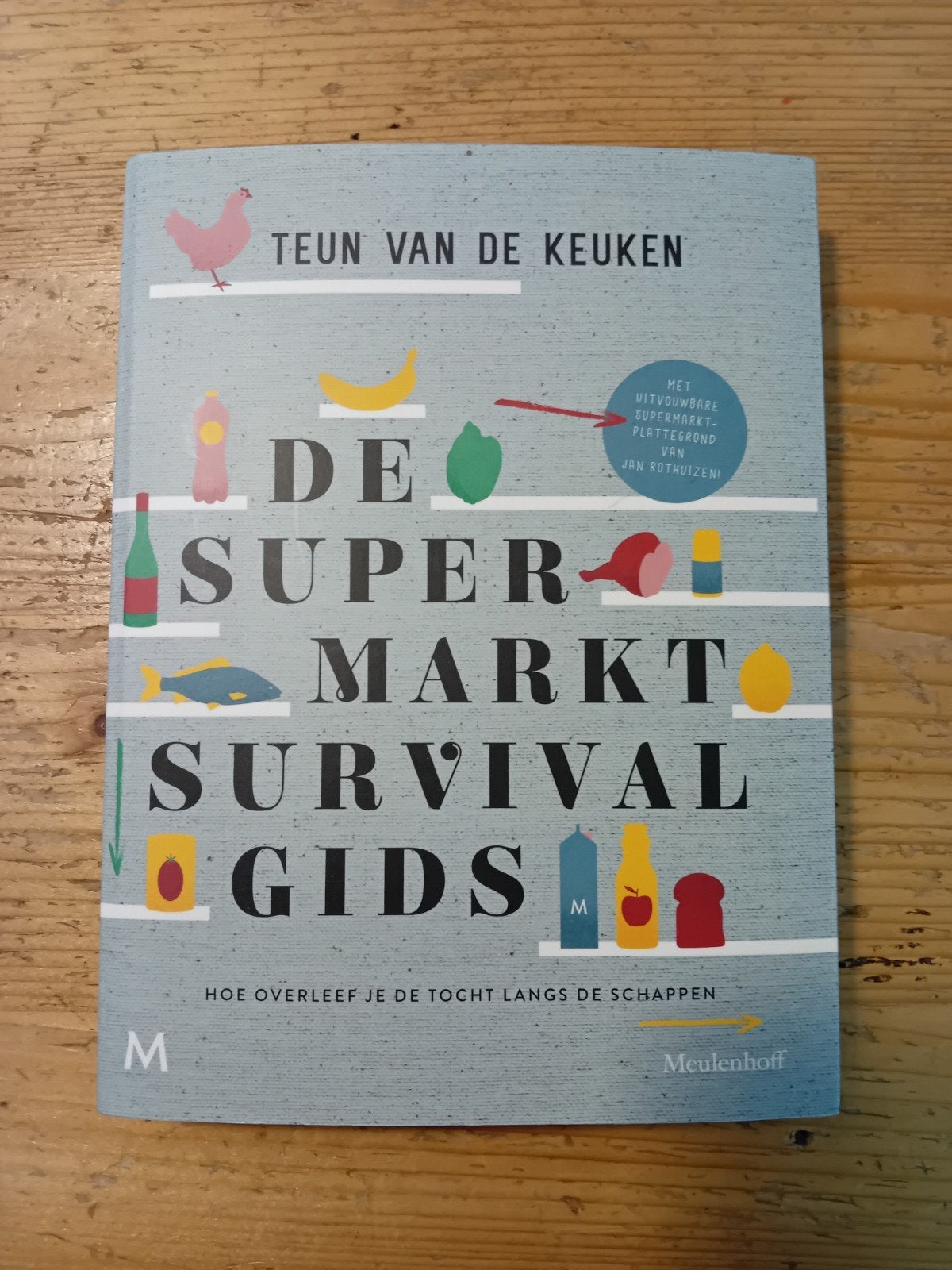 Teun van de Keuken - De Supermarkt Survival Gids, Ophalen of Verzenden, Zo goed als nieuw, Teun van de Keuken