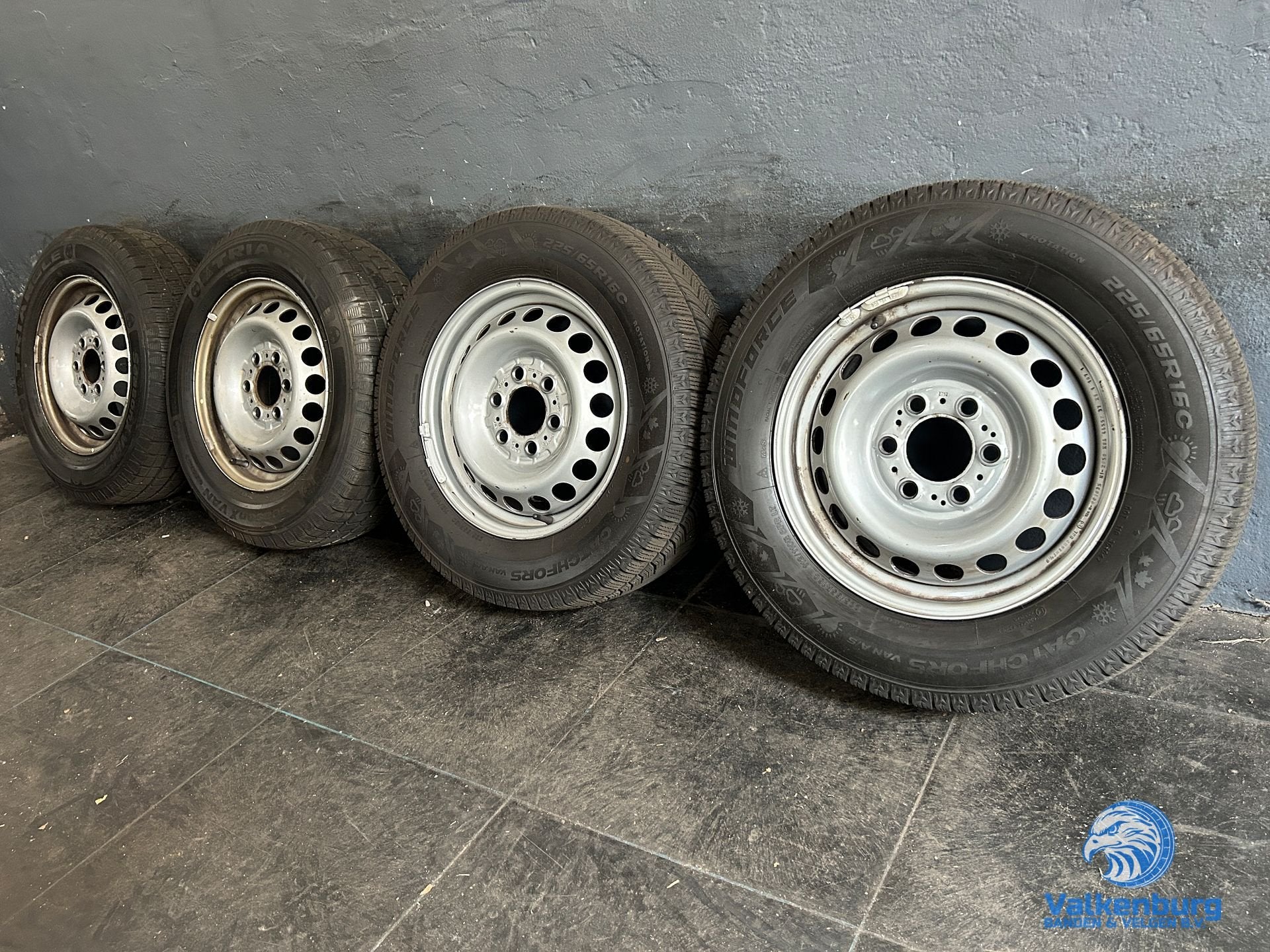 9-10mm! Originele Mercedes Sprinter B907 B910 16 inch stalen