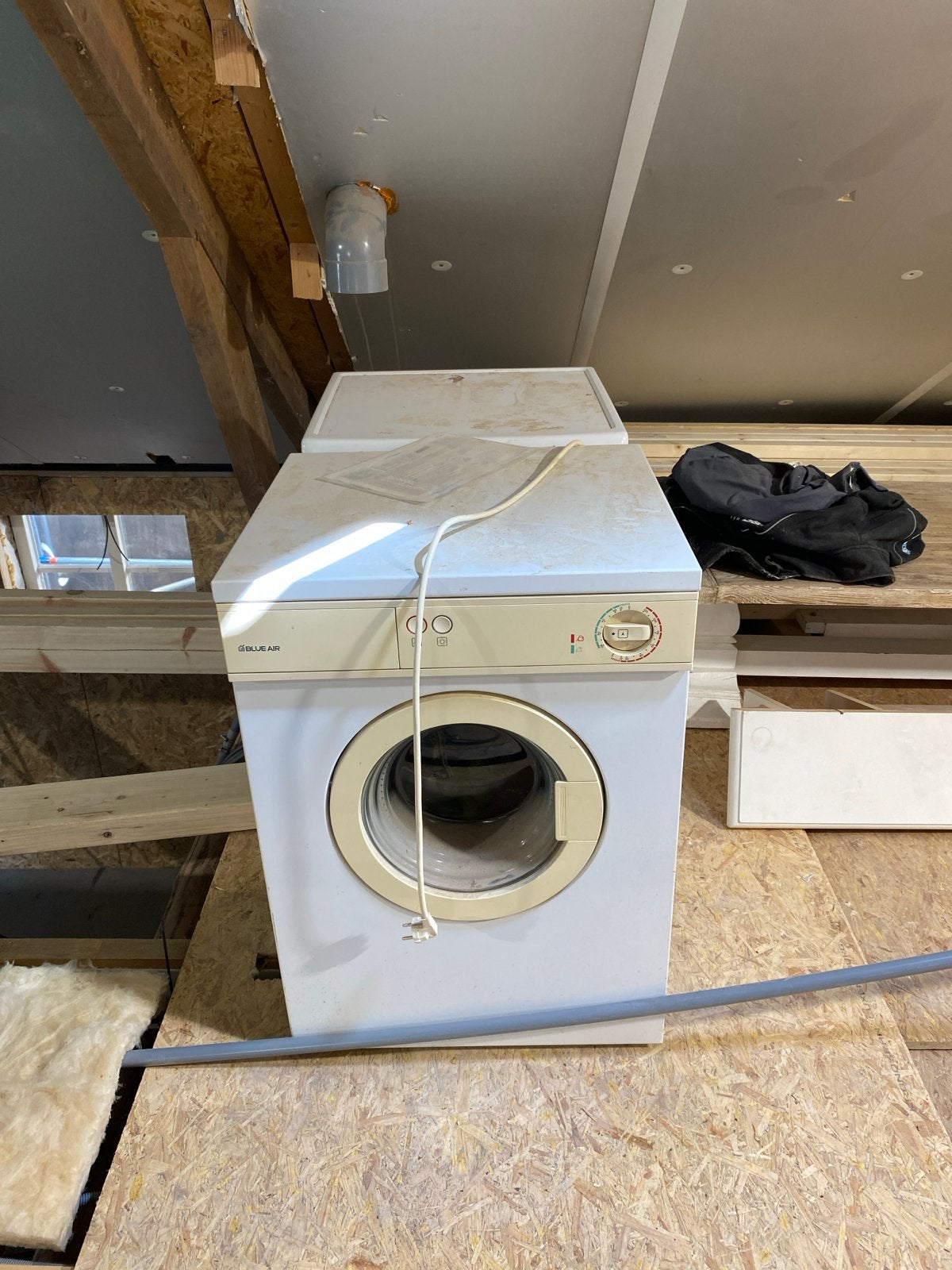 Blue Air Wasdroger - Gebruikt, Goede Staat, Ophalen, 6 tot 8 kg, Gebruikt, Luchtafvoer
