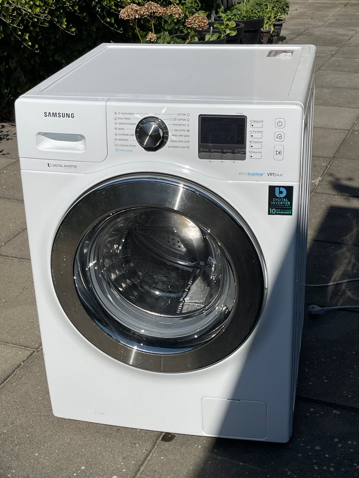 Samsung Wasmachine 12kg EcoBubble VRTplus Digital Inverter, 1200 tot 1600 toeren, 10 kg of meer, Ophalen of Verzenden, Zo goed als nieuw