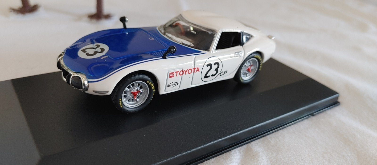 toyota 2000GT 1:43, Verzenden, Zo goed als nieuw, Overige merken